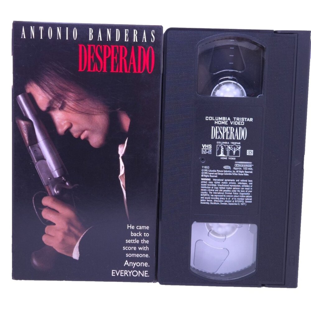 Desperado VHS 1995 Antonio Banderas
